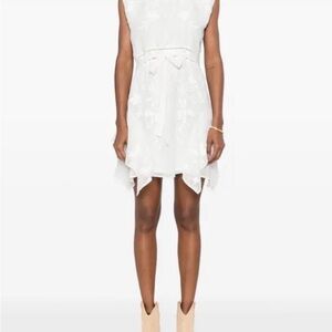 All Saints Audrina Embroidered Dress